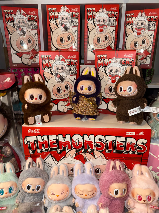 Original Labubu Have a Seat Vinyl Face Pendant | The Monsters | Key Chain | Art Toys | Authentic Collectible